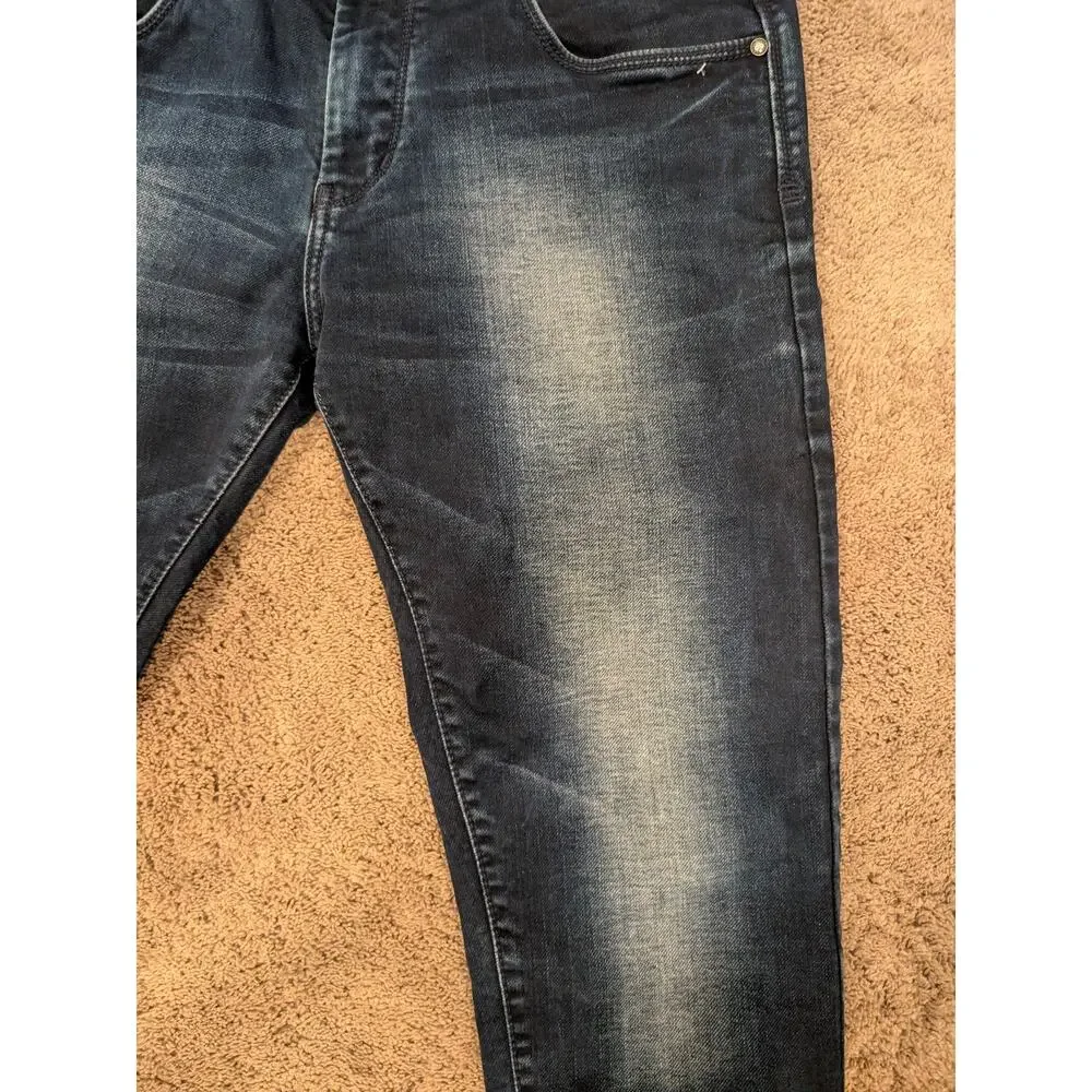 Dell Denim Men's Blue Jeans made in India Sz 34 Stragiht Leg
